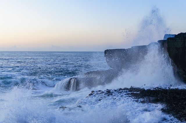 Puissante vague